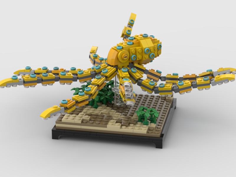 LEGO IDEAS Greater Blue Ringed Octopus