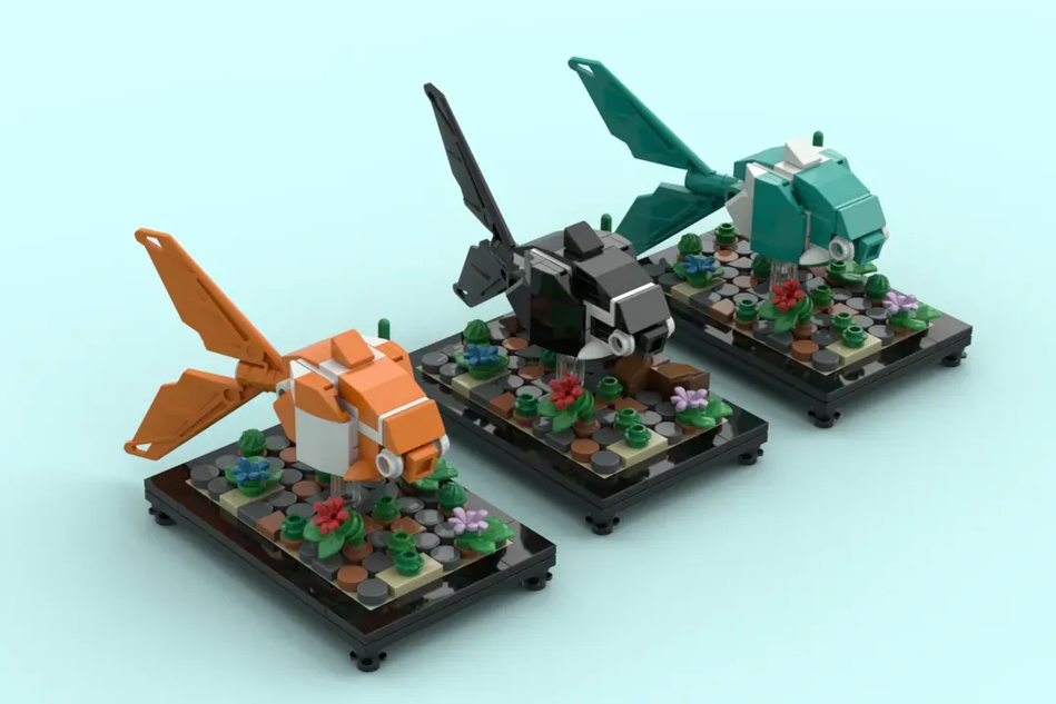 Lego best sale fish set