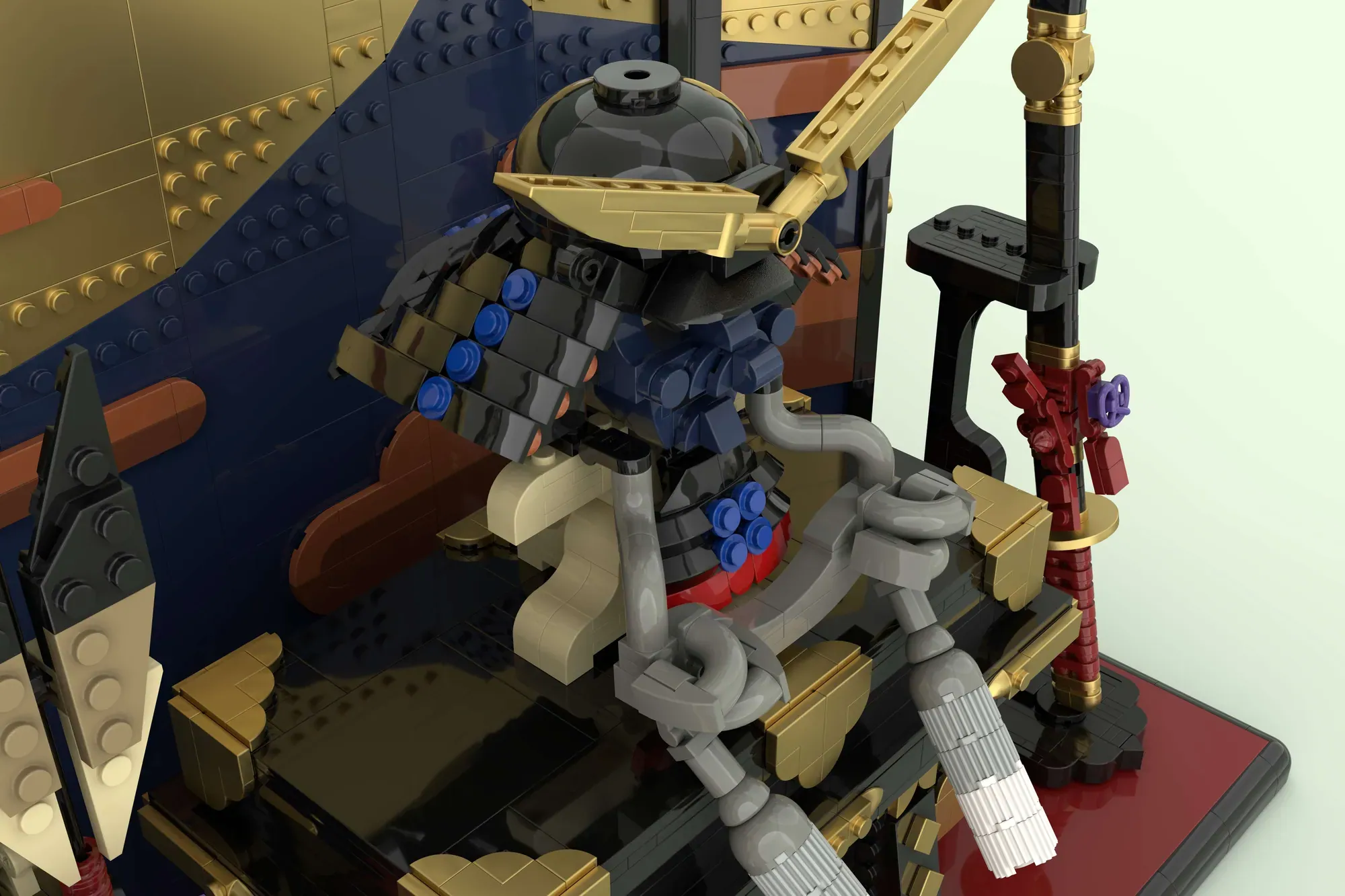 Japanese Kabuto Ornament 兜飾り | LEGO® Ideas