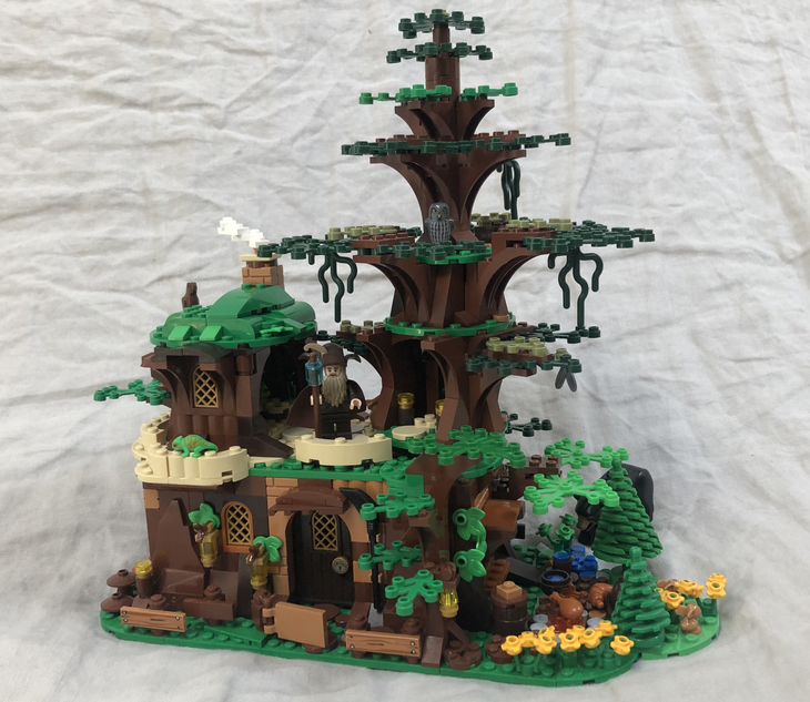 Lego discount forest house