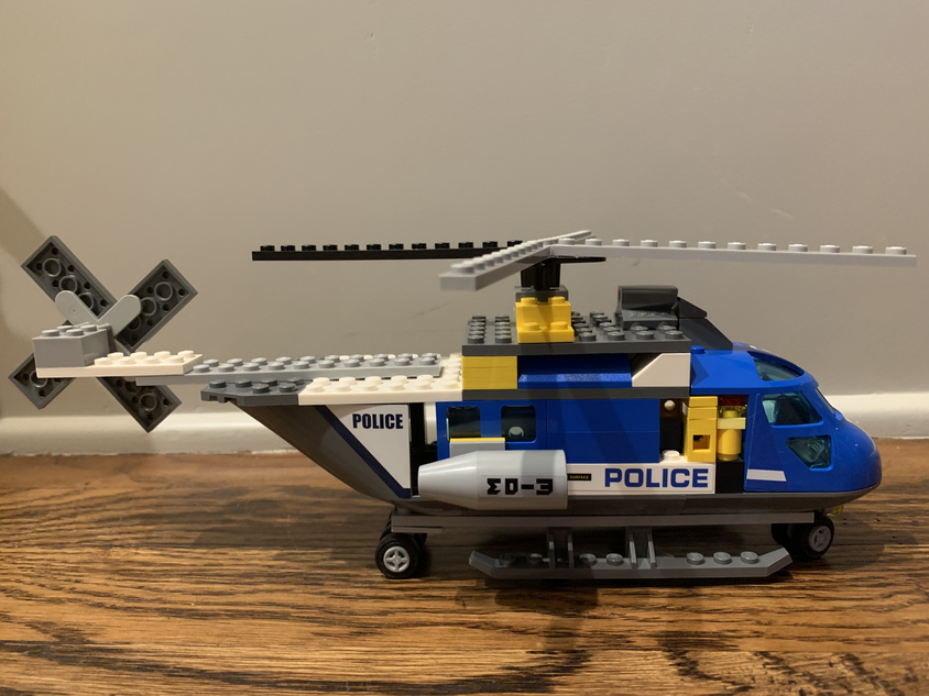 Lego store transport helicopter