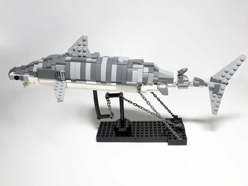 Lego tiger sales shark