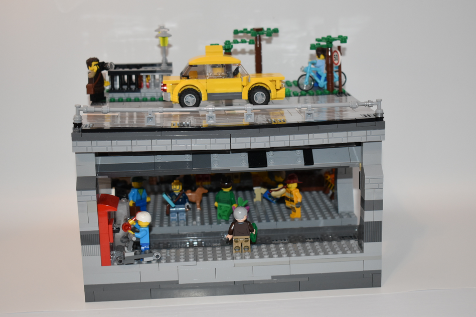 Subway lego sale