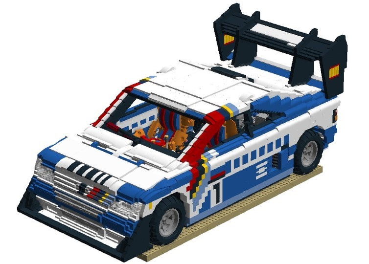 LEGO IDEAS - Peugeot 405 Turbo 16 Pikes Peak Original Version 