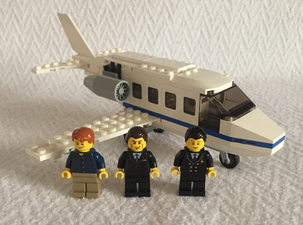 lego private jet