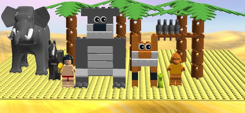 Lego mowgli outlet