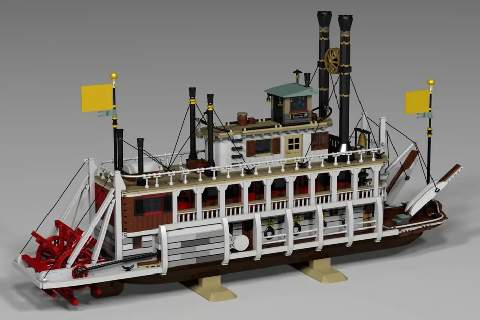 LEGO IDEAS Western River Steamboat