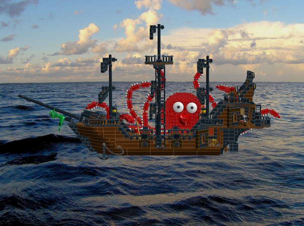 lego sea monster