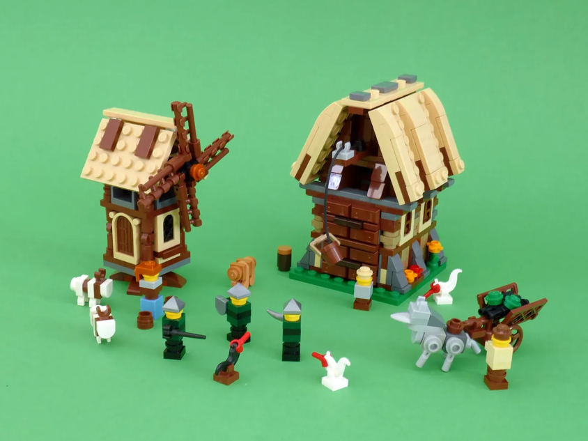 Lego mill best sale village raid