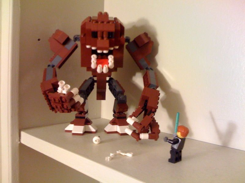 Lego rancor star online wars