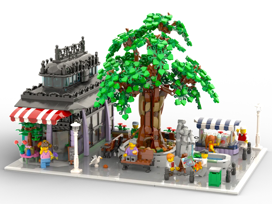 LEGO IDEAS Lime Tree Square