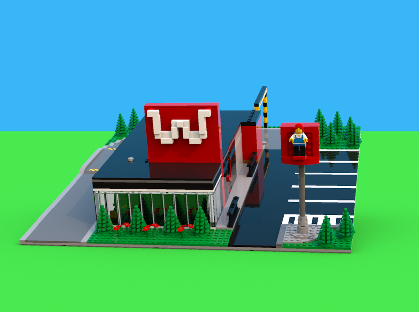 Lego wendy's store