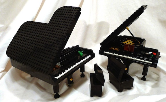 Lego piano that discount works