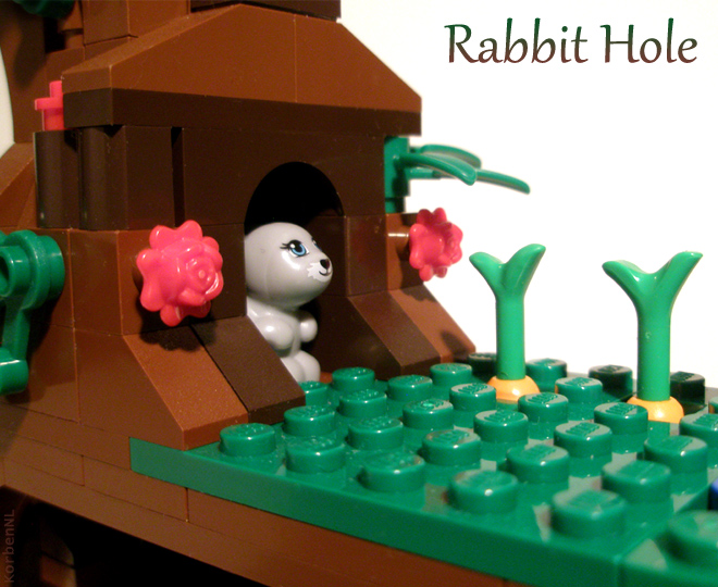 Down The Rabbit Hole  Cool lego, Lego design, Cool lego creations