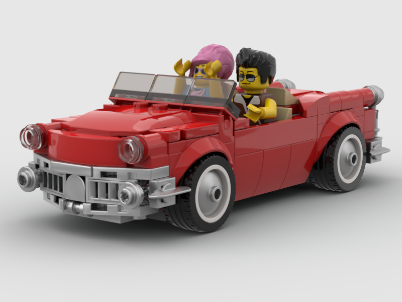 Lego store 1950s car