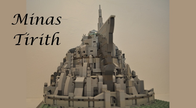 LEGO MOC Micro Minas Tirith by benbuildslego