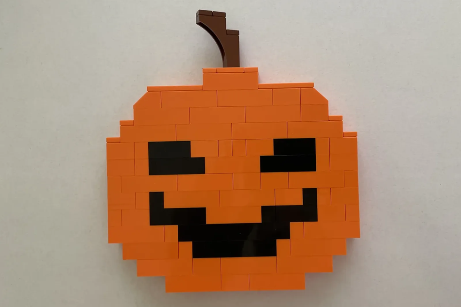 Lego halloween pumpkin sale