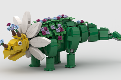 lego moc dinosaur