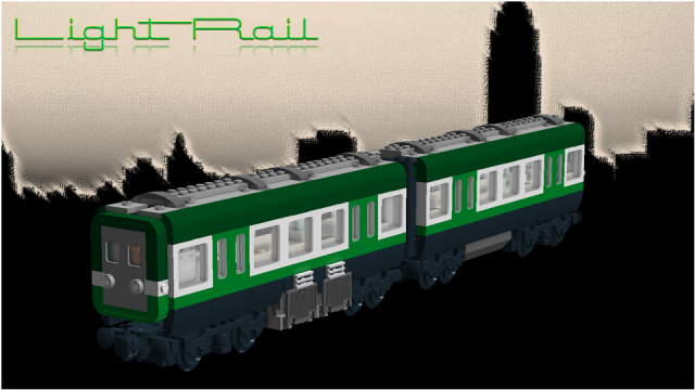 Lego discount light rail