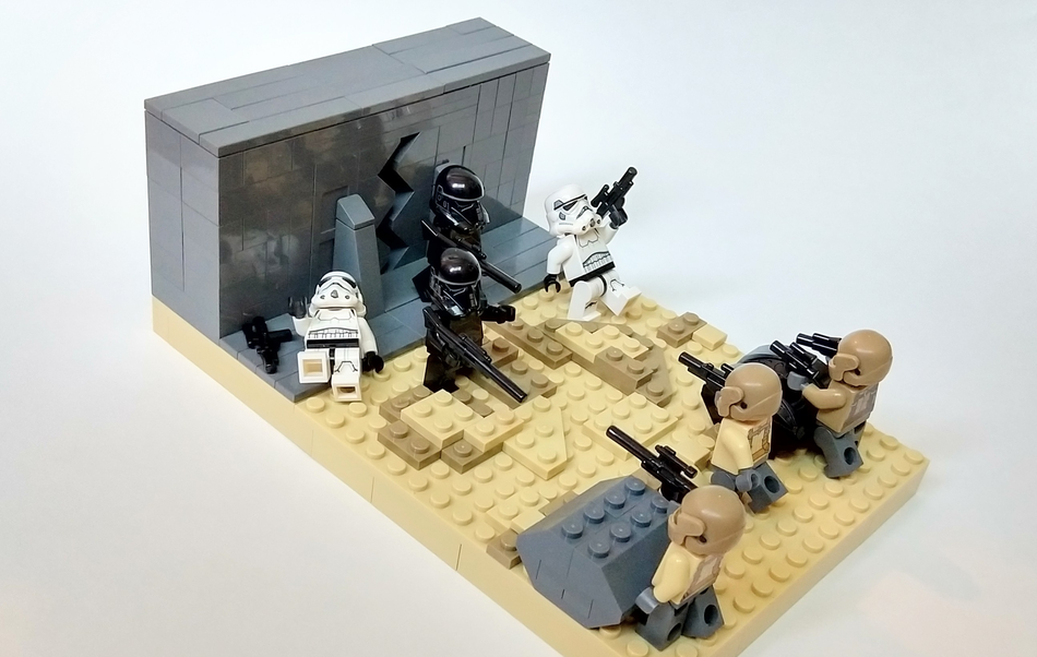 Lego scarif sales