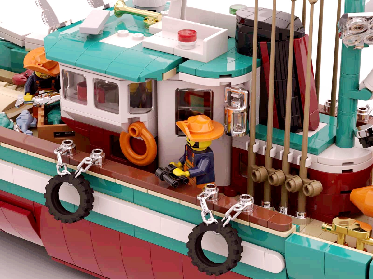 LEGO IDEAS - The Old Fishing Trawler