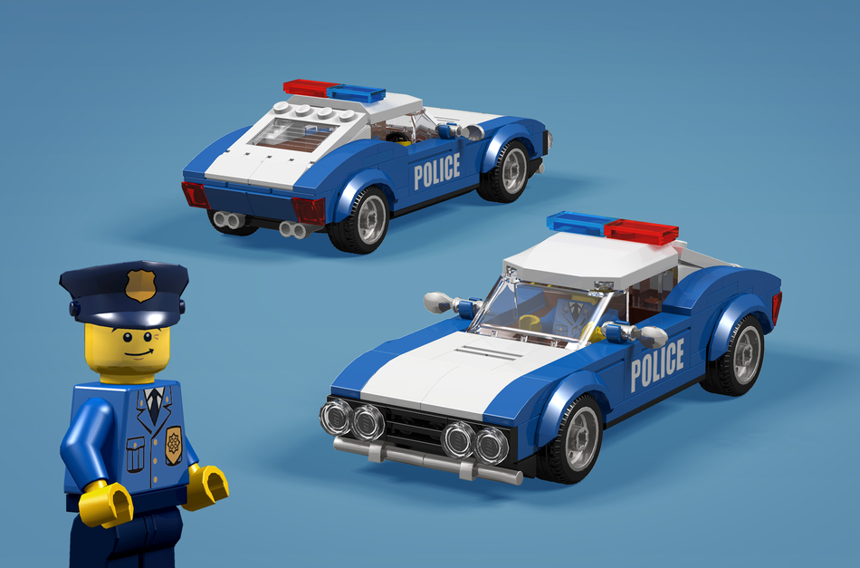 Muscle car lego hot sale