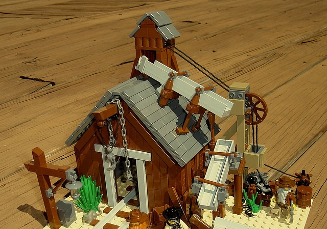 Lego best sale mine shaft