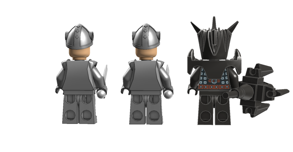 lego sauron minifigure