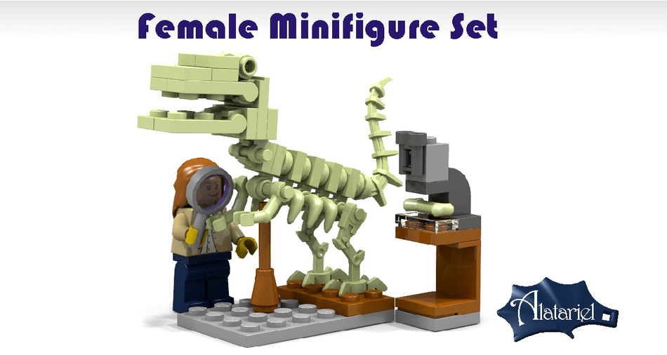 LEGO - Female Minifigure Set