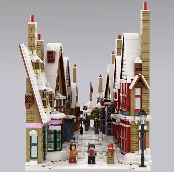 LEGO IDEAS Recreating a Magical Harry Potter Holiday Scene