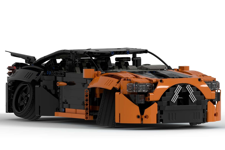 Lego best sale drift car