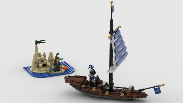 Lego medieval 2024 ship