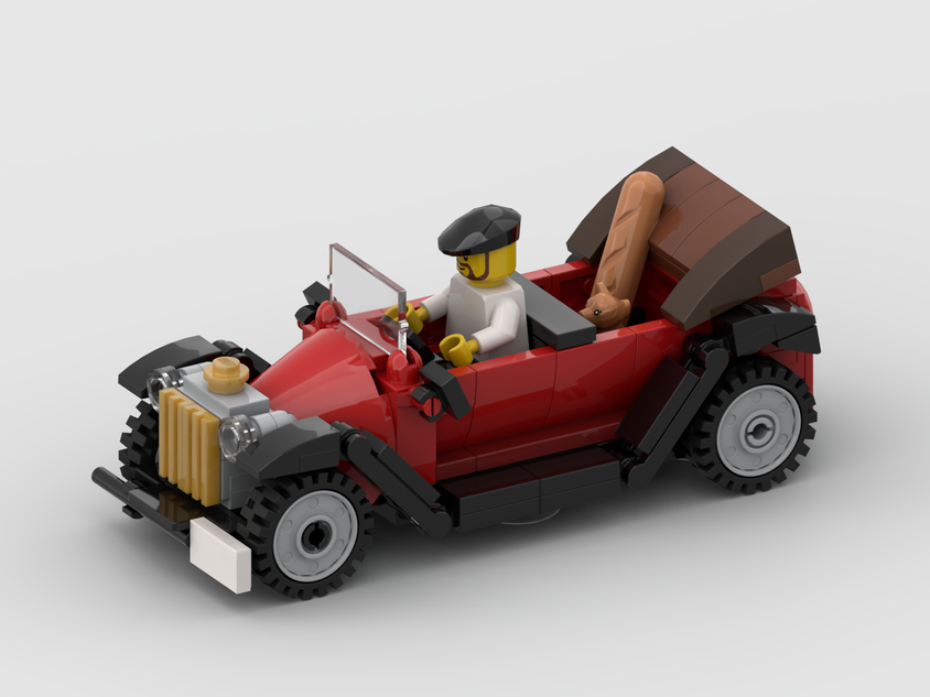 Lego classic cheap red car