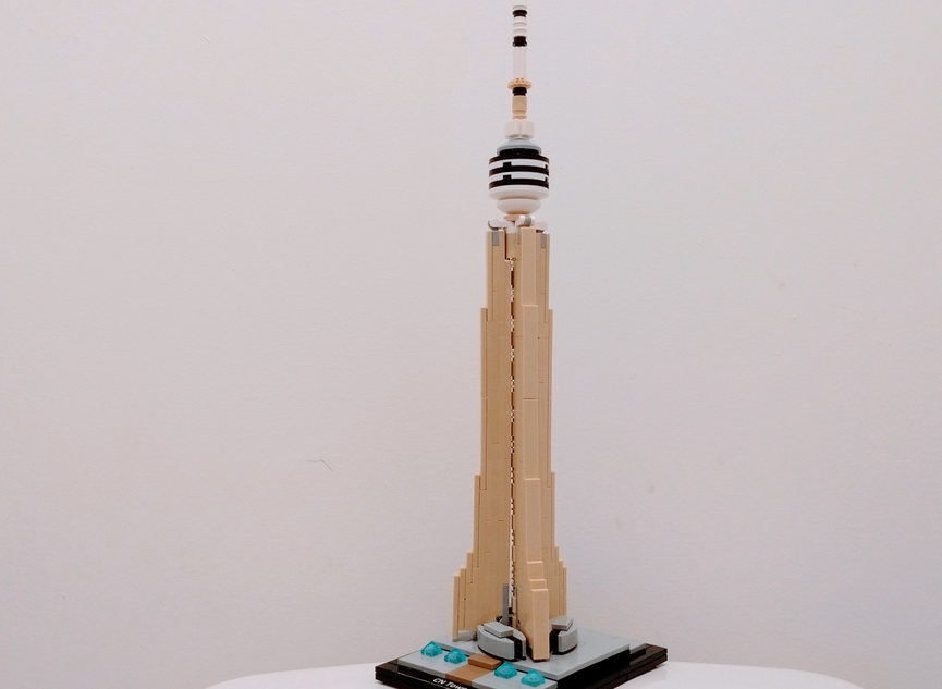 Cn tower hot sale lego set