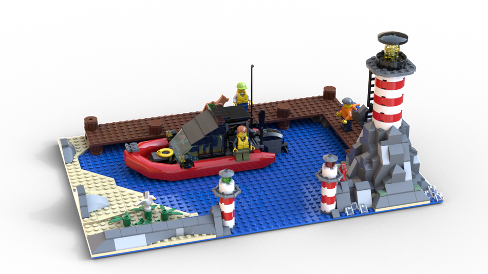 LEGO IDEAS Safe Harbour Lighthouse