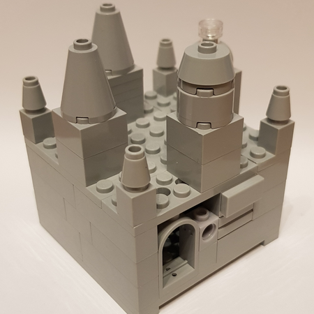 lego grey castle