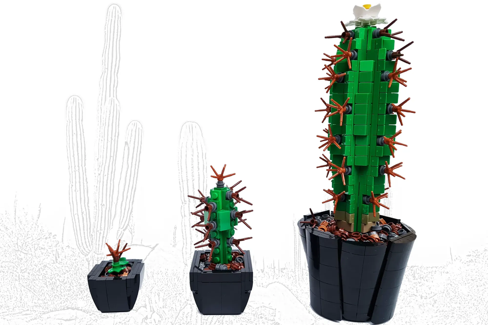 LEGO IDEAS - Evolution Of Cacti