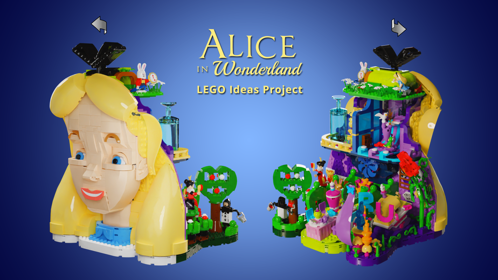 LEGO IDEAS - Alice in Wonderland (Chapter Two – The Pool of Tears)