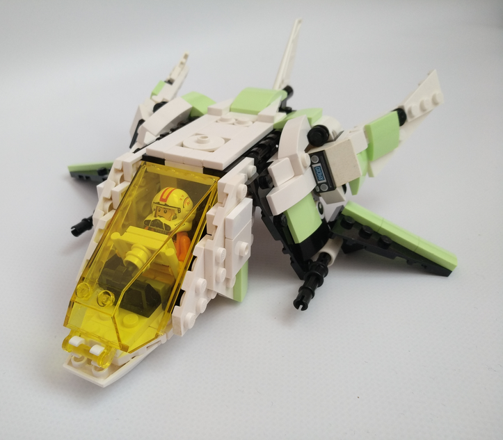 Lego white spaceship new arrivals