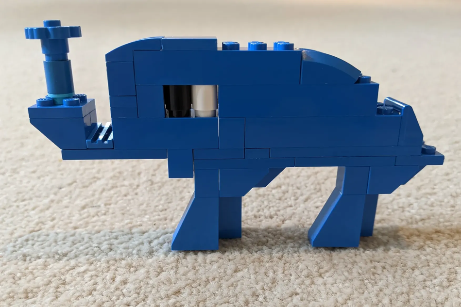 Lego elephant hot sale