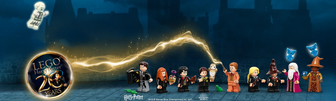 LEGO IDEAS - Celebrate 20 years of magic with LEGO Harry Potter™! - Argus  Filch and the Wall of Educational Decrees