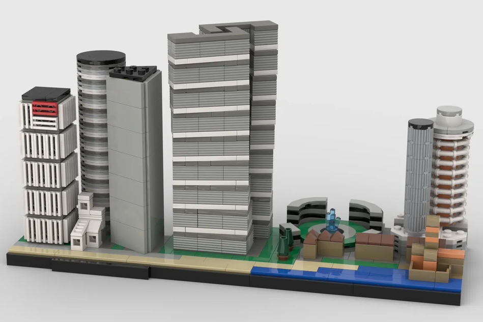 LEGO IDEAS Tel Aviv Yafo Architecture Skyline