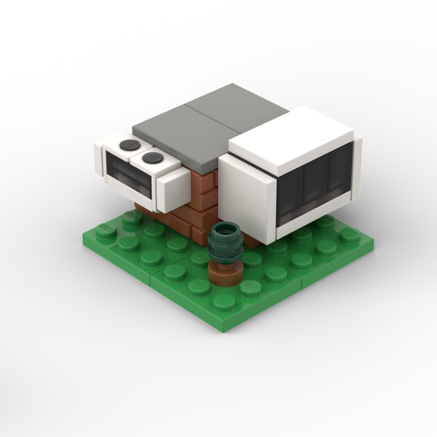 LEGO IDEAS Build your own dream house Contemporary Home