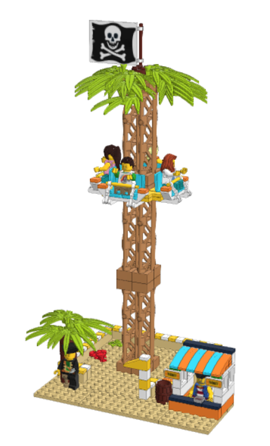 Lego 2025 drop tower