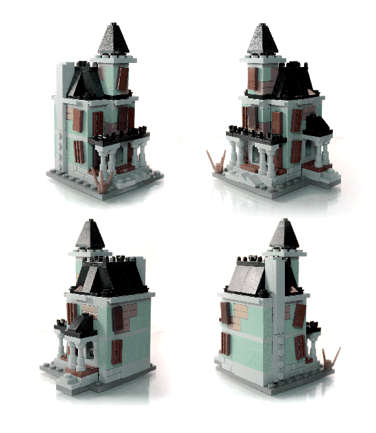 Lego cheap haunted castle