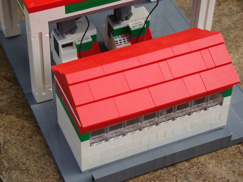 Octan gas station cheap lego