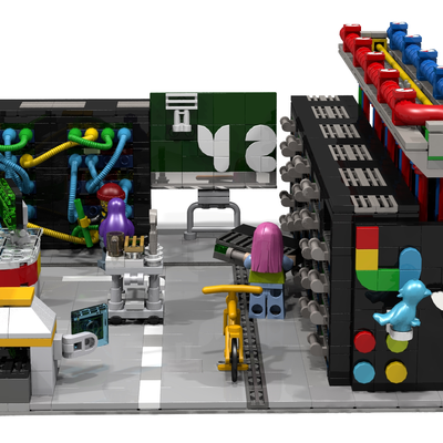 Lego Ideas Data Centre Bits And Bricks The Minifigs