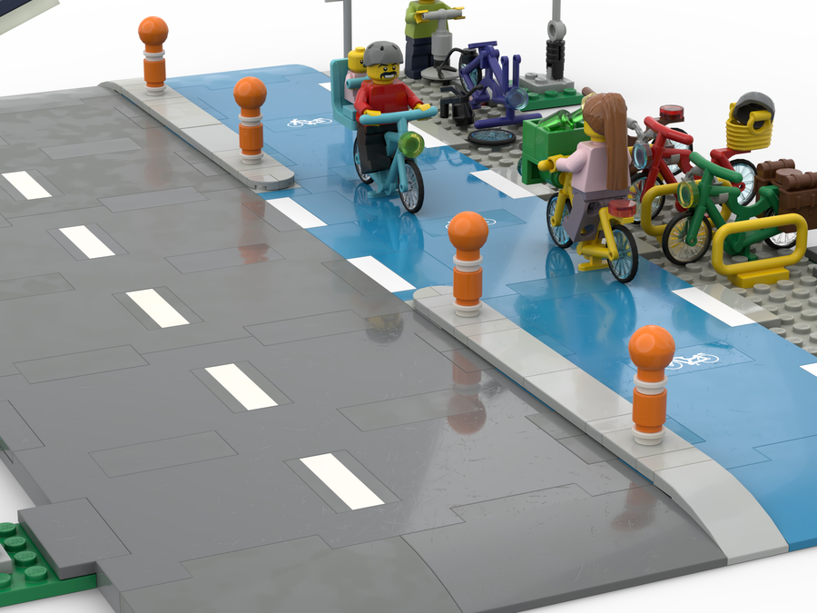 LEGO IDEAS Bike Lanes