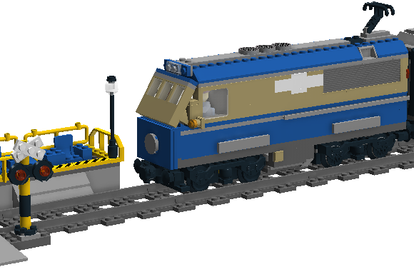 Lego store moc trains