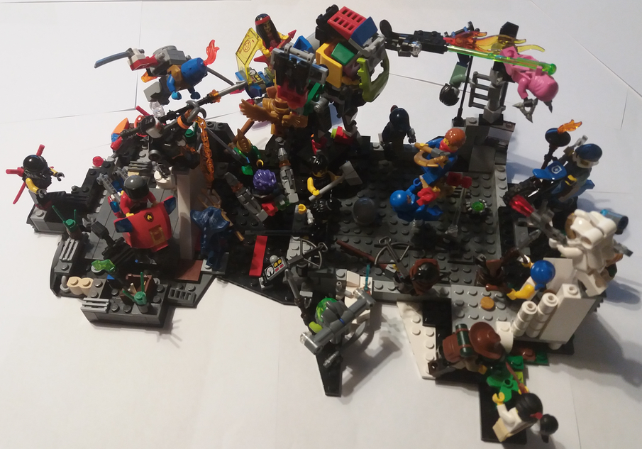 Lego best sale epic battle